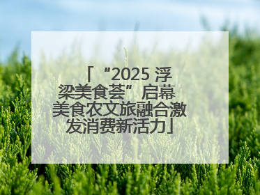 “2025 浮梁美食荟”启幕 美食农文旅融合激发消费新活力