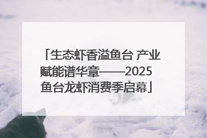 生态虾香溢鱼台 产业赋能谱华章——2025鱼台龙虾消费季启幕
