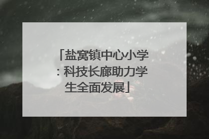 盐窝镇中心小学：科技长廊助力学生全面发展