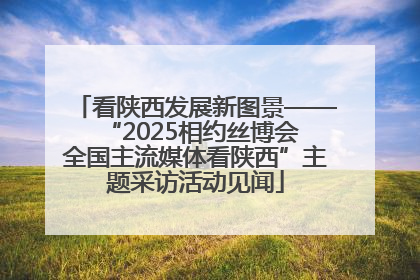 看陕西发展新图景——“2025相约丝博会 全国主流媒体看陕西”主题采访活动见闻