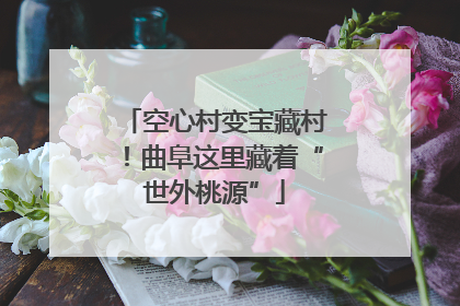 空心村变宝藏村！曲阜这里藏着“世外桃源”