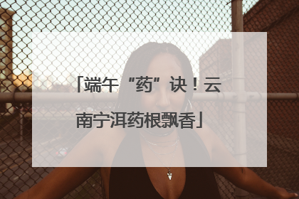 端午“药”诀！云南宁洱药根飘香