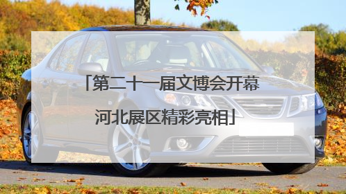 第二十一届文博会开幕 河北展区精彩亮相