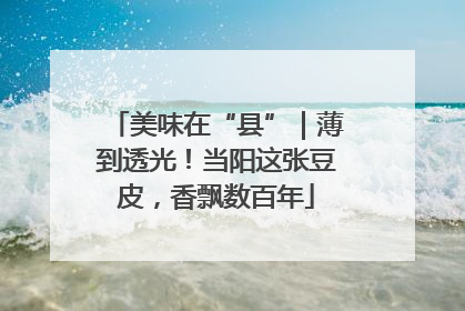 美味在“县”｜薄到透光！当阳这张豆皮，香飘数百年