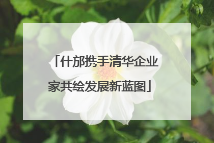 什邡携手清华企业家共绘发展新蓝图