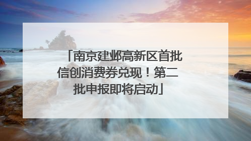 南京建邺高新区首批信创消费券兑现！第二批申报即将启动
