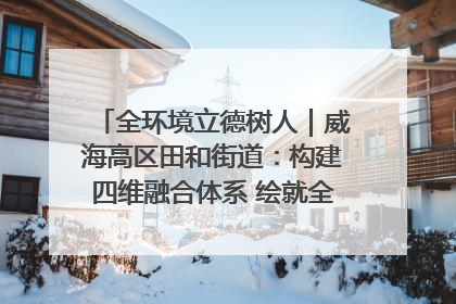 全环境立德树人｜威海高区田和街道：构建四维融合体系 绘就全环境立德树人新画卷