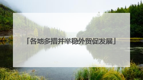各地多措并举稳外贸促发展