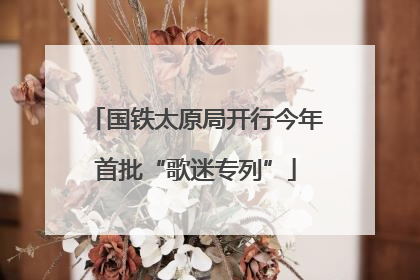 国铁太原局开行今年首批“歌迷专列”