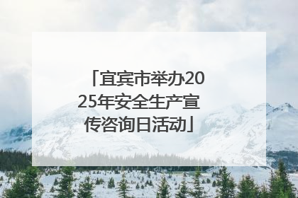 宜宾市举办2025年安全生产宣传咨询日活动