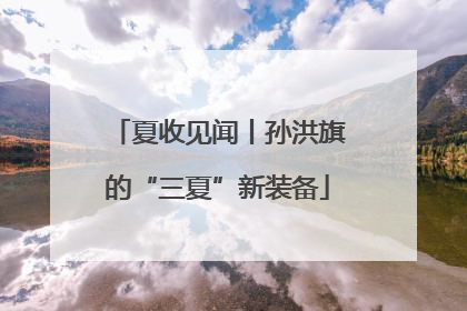 夏收见闻丨孙洪旗的“三夏”新装备