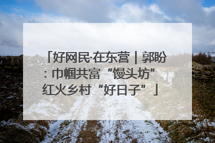 好网民·在东营｜郭盼：巾帼共富“馒头坊” 红火乡村“好日子”