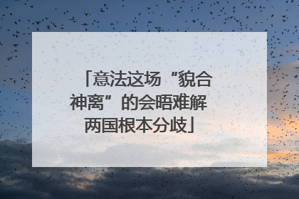 意法这场“貌合神离”的会晤难解两国根本分歧