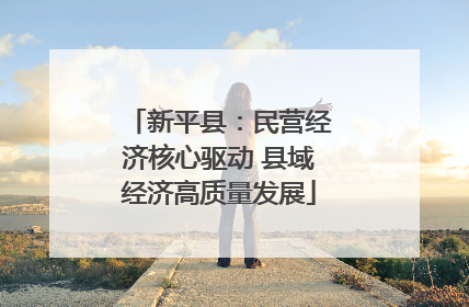 新平县：民营经济核心驱动 县域经济高质量发展