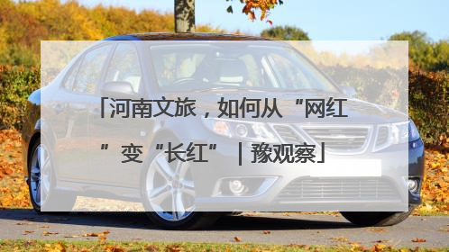 河南文旅，如何从“网红”变“长红”｜豫观察
