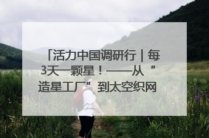 活力中国调研行｜每3天一颗星！——从“造星工厂”到太空织网的“银河速度”