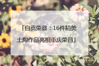 自贡荣县：16件精美土陶作品亮相重庆荣昌