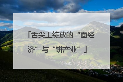 舌尖上绽放的“面经济”与“饼产业”
