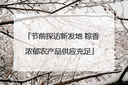节前探访新发地 粽香浓郁农产品供应充足