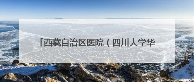 西藏自治区医院（四川大学华西医院西藏医院）在拉萨开诊