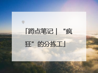 蹲点笔记｜“疯狂”的分拣工