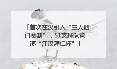 首次在汉引入“三人四门赛制”，51支球队竞逐“江汉拜仁杯”