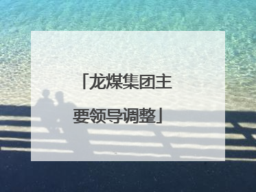 龙煤集团主要领导调整