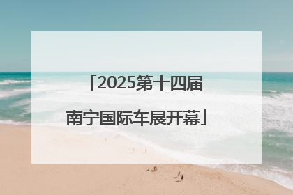 2025第十四届南宁国际车展开幕