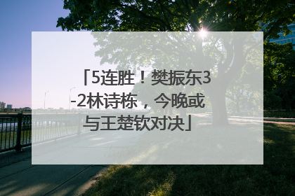 5连胜！樊振东3-2林诗栋，今晚或与王楚钦对决